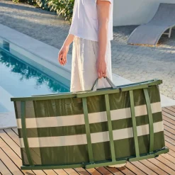 SILVES Espreguiçadeira Caqui