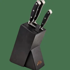 SMOKE Bloco Para Facas Preto