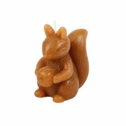 SQUIRREL Deco Em Pé Dourado