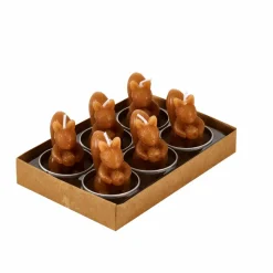 SQUIRREL Deco Em Pé Dourado