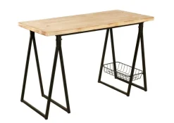 TRETO Secretária Preto, Castanho