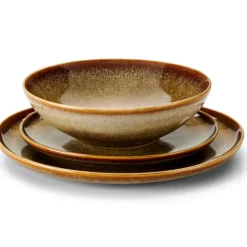 UNI Guardanapos Conjunto De 20 Castanho