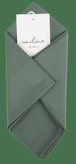 UNILINE Guardanapo Verde Escuro
