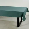 UNILINE Toalha De Mesa Verde Escuro