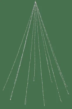 VELU Grinalda Iluminada 180 Leds Branco