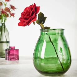 VELVET Flor Artificial Vermelho