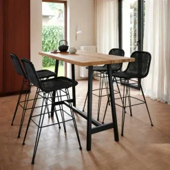 VIENNA Banco De Bar Preto