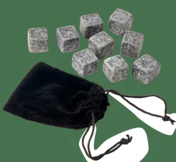 WHISKEY Pedras Para Gelar Conjunto De 9 Cinzento Escuro