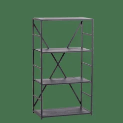 XAVIER Estante De Parede Preto