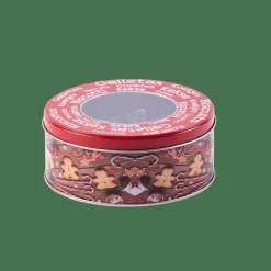 X-MAS Formas Conjunto De 8 Em Caixa De Lata Prateado