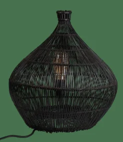 ZALOU Candeeiro De Mesa Preto